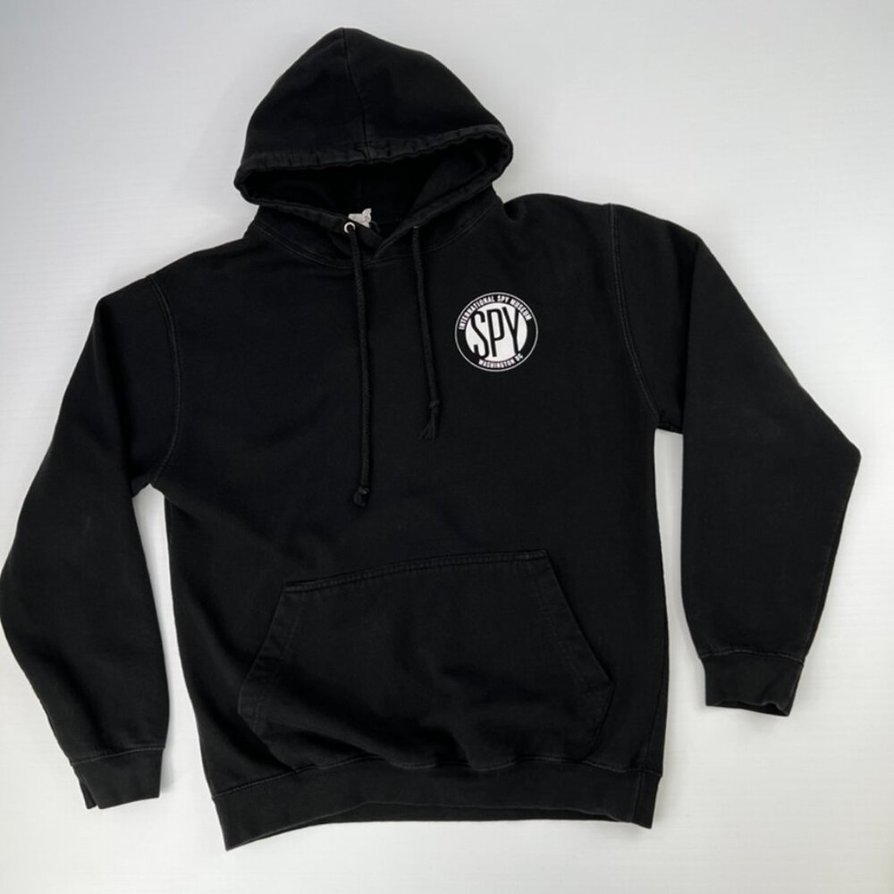 Spy Hoodie Men Medium International Museum DC Sweatshirt Cruise Run Hype Core Go
